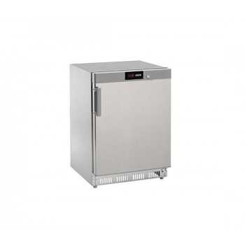 Armoire réfrigérée statique numérique -18°C 140 L en acier inoxydable