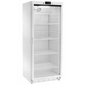 Vitrine réfrigérée numérique statique positive +2 +8°C 580LT Avec porte vitrée
