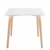 TABLE Structure en bois et acier