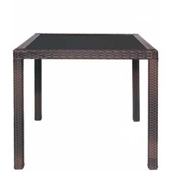 TABLE avec structure en aluminium