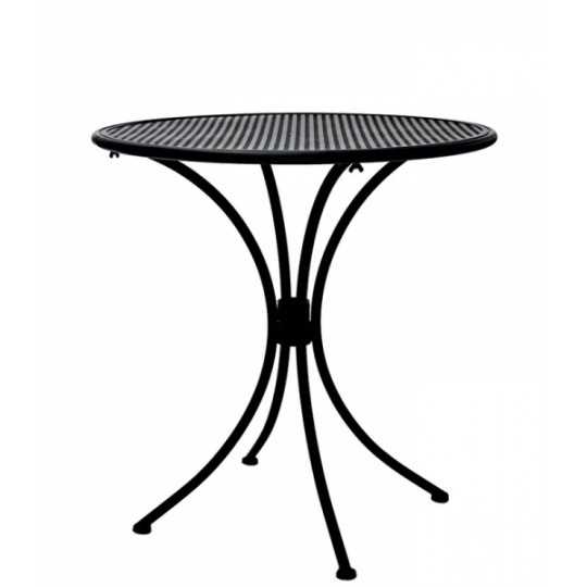 Table ronde Structure en métal peint Mod. 128
