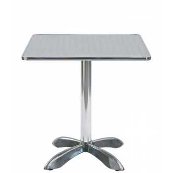 Table carrée en acier inoxydable. Modèle 093
