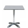 Square stainless steel TABLE. Mod. 093