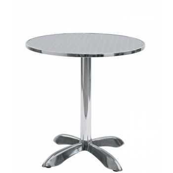 Table ronde en acier inoxydable Mod. 092