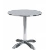 Round stainless steel TABLE Mod. 092