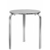 Table ronde avec structure en aluminium