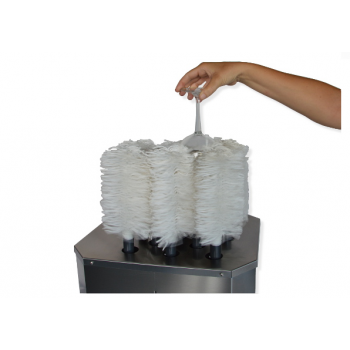 SÉCHOIR À BROSSE ROTATIVE AUTOMATIQUE POUR LUNETTES