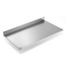 AISI304 STAINLESS STEEL WORKTOP DEPTH 60 WITH 10/10 BACKSPLASH