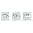 STAMPI PER TERMOSIGILLATRICE DA BANCO MANUALE - DIMENSIONI MAX CONTENITORE 26,5 x 32,5 cm