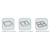 MOLDS FOR SEMI AUTOMATIC BENCH THERMO SEALER - MAX CONTAINER DIMENSIONS 39 x 26