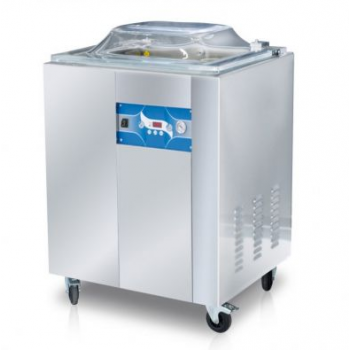 MACHINE D'EMBALLAGE SOUS VIDE À CHAMBRE SUR ROUES - BARRE DE SOUDURE 2 x 45 cm