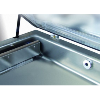 MACHINE D'EMBALLAGE SOUS VIDE À CHAMBRE SUR ROUES - BARRE DE SOUDURE 2 x 55 cm