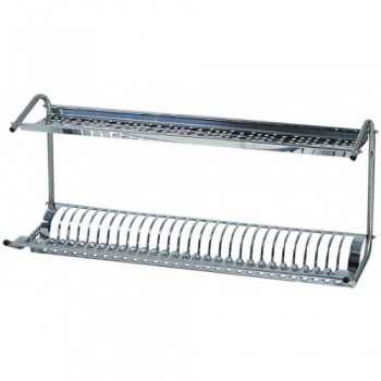 ÉGOUTTOIRS À VAISSELLE ET À VERRES MURAUX - L.80 x P.26 x H.37 cm