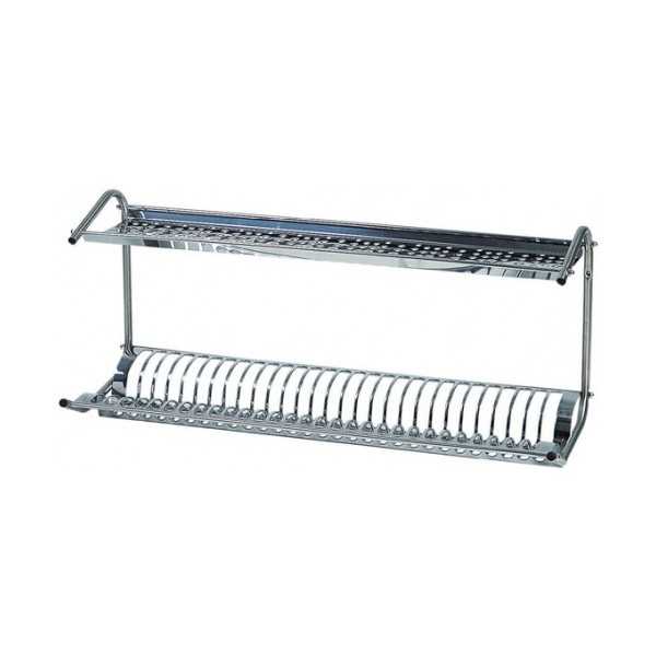 ÉGOUTTOIRS À VAISSELLE ET À VERRES MURAUX - L.80 x P.26 x H.37 cm