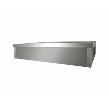 BAIGNOIRE BAIN-MARIE ENCASTRÉE EN ACIER INOXYDABLE