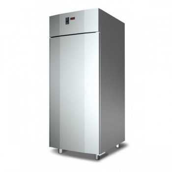 Armoire à glaces réfrigérée monobloc en acier inoxydable pour plateaux de 60 x 80 cm - 900 L - Température -18/-25 °C