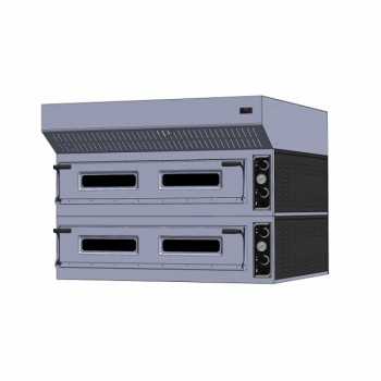 HOTTE DE FUMÉE À CONDENSATION AVEC MOTEUR POUR FOURS À PIZZA