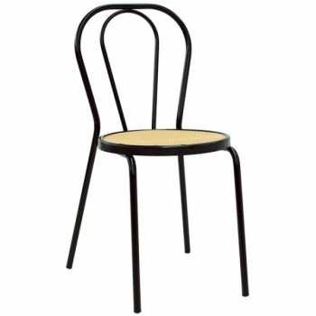 Chaise en acier peint