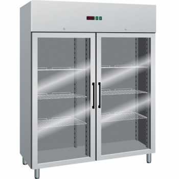 ARMOIRE RÉFRIGÉRÉE AVEC PORTE VITRÉE - 1333 L - TEMPÉRATURE -2/+8 °C