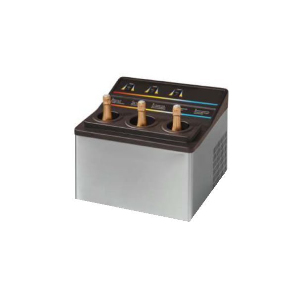 REFROIDISSEUR À VIN DE COMPTOIR - CAPACITÉ : 3 BOUTEILLES