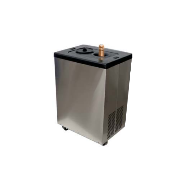 CAVE À VIN À ROULETTES - CAPACITÉ : 2 BOUTEILLES