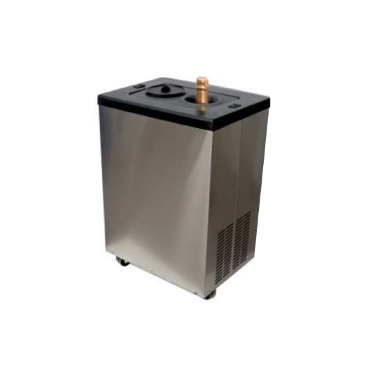 REFRIGERATORE DI BOTTIGLIE PER VINI CON RUOTE - CAPACITA\' : 2 BOTTIGLIE