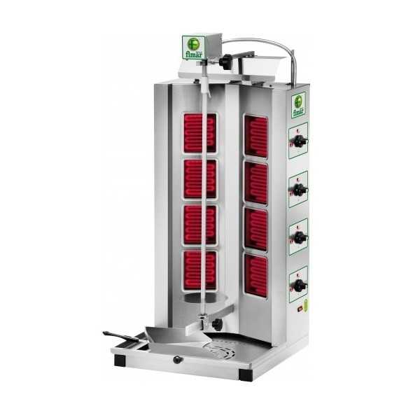 GYROS ÉLECTRIQUES - CAPACITÉ DE VIANDE 65 kg - DIAMÈTRE DE VIANDE 47 cm