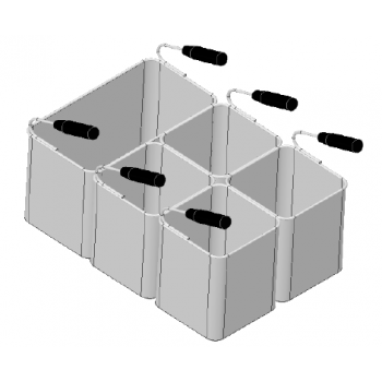 COMBINATION BASKETS FOR PASTA COOKERS