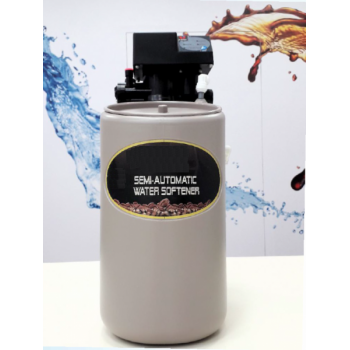 ADOUCISSEUR D'EAU ÉLECTRONIQUE SEMI-AUTOMATIQUE - CAPACITÉ CYCLIQUE 350 L