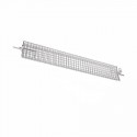 GRIGLIA INOX PER GIRARROSTI per asta 111,5 cm