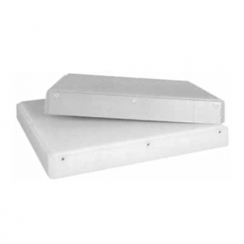 COUVERTURE DE SOUCHE EN POLYÉTHYLÈNE BLANC