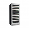 Double temperature wine cellar for 112 bottles