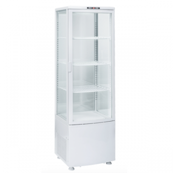 Vitrine réfrigérée vitrée 4 faces 235 litres - L.51