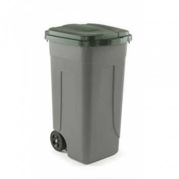 Poubelle en polyéthylène 80 litres pour la collecte sélective des déchets - L.54 x P.49 x H.85 cm