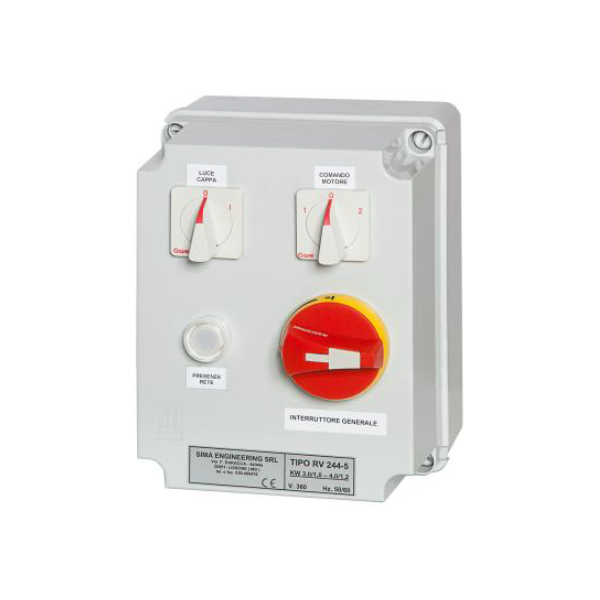 Régulateur électrique à deux vitesses pour moteur triphasé