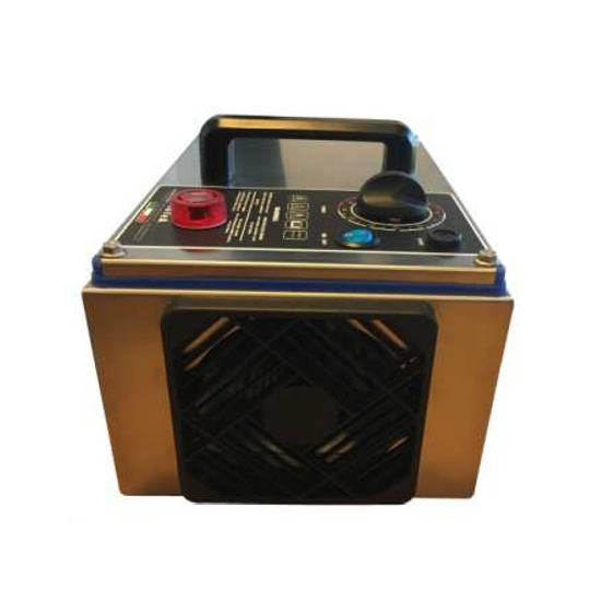 Portable ozone generator for disinfection of environments