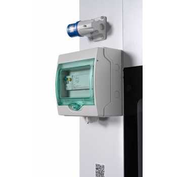 Cella cabina anticontagio per tamponi - L.120 x P.133 x H.231 cm