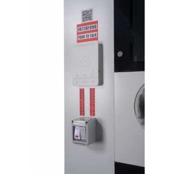 Cabine anti-contagion pour prélèvements - L.120 x P.133 x H.231 cm