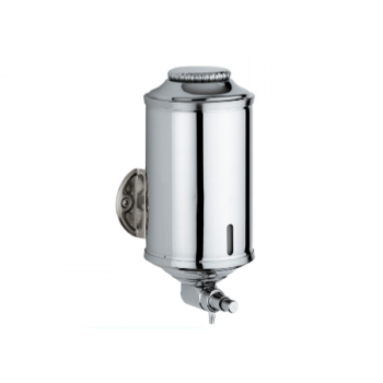 Distributeur de savon et de gel désinfectant en acier inoxydable de 0,8 litre