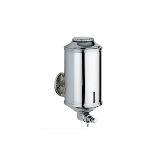 0.8 liter stainless steel soap and sanitizing gel dispenser