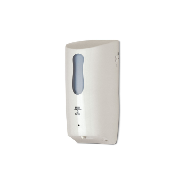 Distributeur automatique de savon et gel désinfectant en ABS blanc, 1 litre