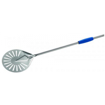 Ensemble de pelles à pizza perforées professionnelles GI.METAL BLUE LINE - 7 pièces