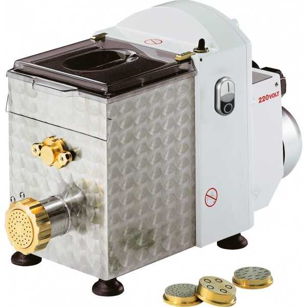 MACHINE À PÂTES FRAÎCHES CAPACITÉ 2,5 kg, PRODUCTION HORAIRE 8 kg