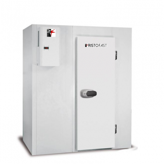 CAISSE RÉFRIGÉRÉE POSITIVE (0/+5°C) AVEC MOTEUR MONOBLOC ET SOL SUPERPOSÉS - LARGEUR 134 cm