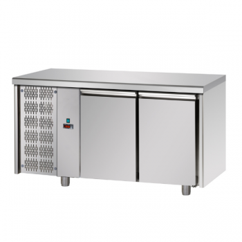 2 door freezer table with left side motor