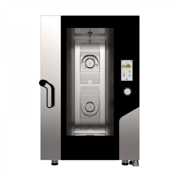 FORNO ELETTRICO TOUCH SCREEN COMBINATO CONVEZIONE VAPORE 11 TEGLIE GN 1/1