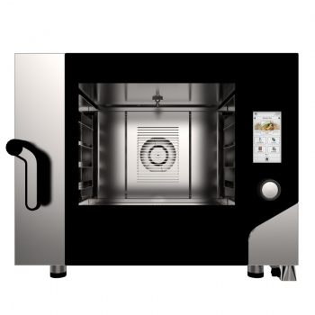 FORNO ELETTRICO TOUCH SCREEN COMBINATO CONVEZIONE VAPORE 4 TEGLIE 60x40 CM