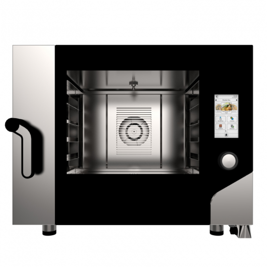 FORNO ELETTRICO TOUCH SCREEN COMBINATO CONVEZIONE VAPORE 4 TEGLIE 60x40 CM