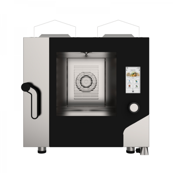 Touch control gas combi oven 5 trays - 1/1 GN