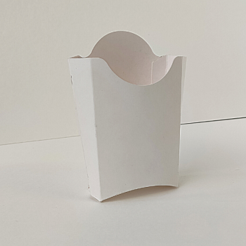 CONTENEUR POUR PATATINES À EMPORTER cm 8,8x5,5x14,5h